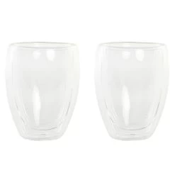 Items Koffieglazen/theeglazen Dubbelwandig - Set 2x - Latte Macchiato - 350 Ml