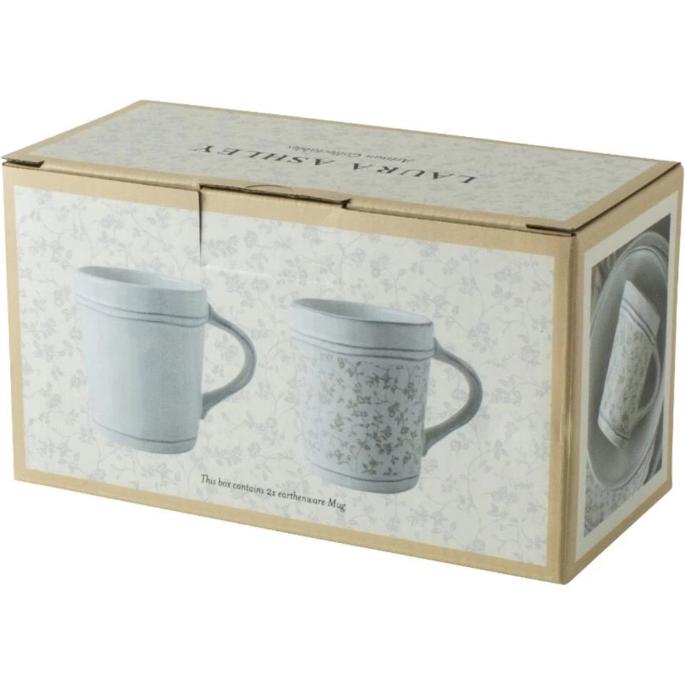 Laura Ashley Giftset 2 Bekers 35 Cl. 5 Laura Ashley Giftset 2 Bekers 35 Cl. - Afbeelding 3