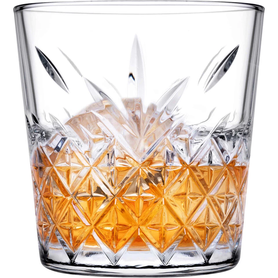 Pasabahce Whisky Tumbler Glazen - 6x - Timeless Serie - Transparant - 340 Ml 4 Pasabahce Whisky Tumbler Glazen - 6x - Timeless Serie - Transparant - 340 Ml - Afbeelding 2