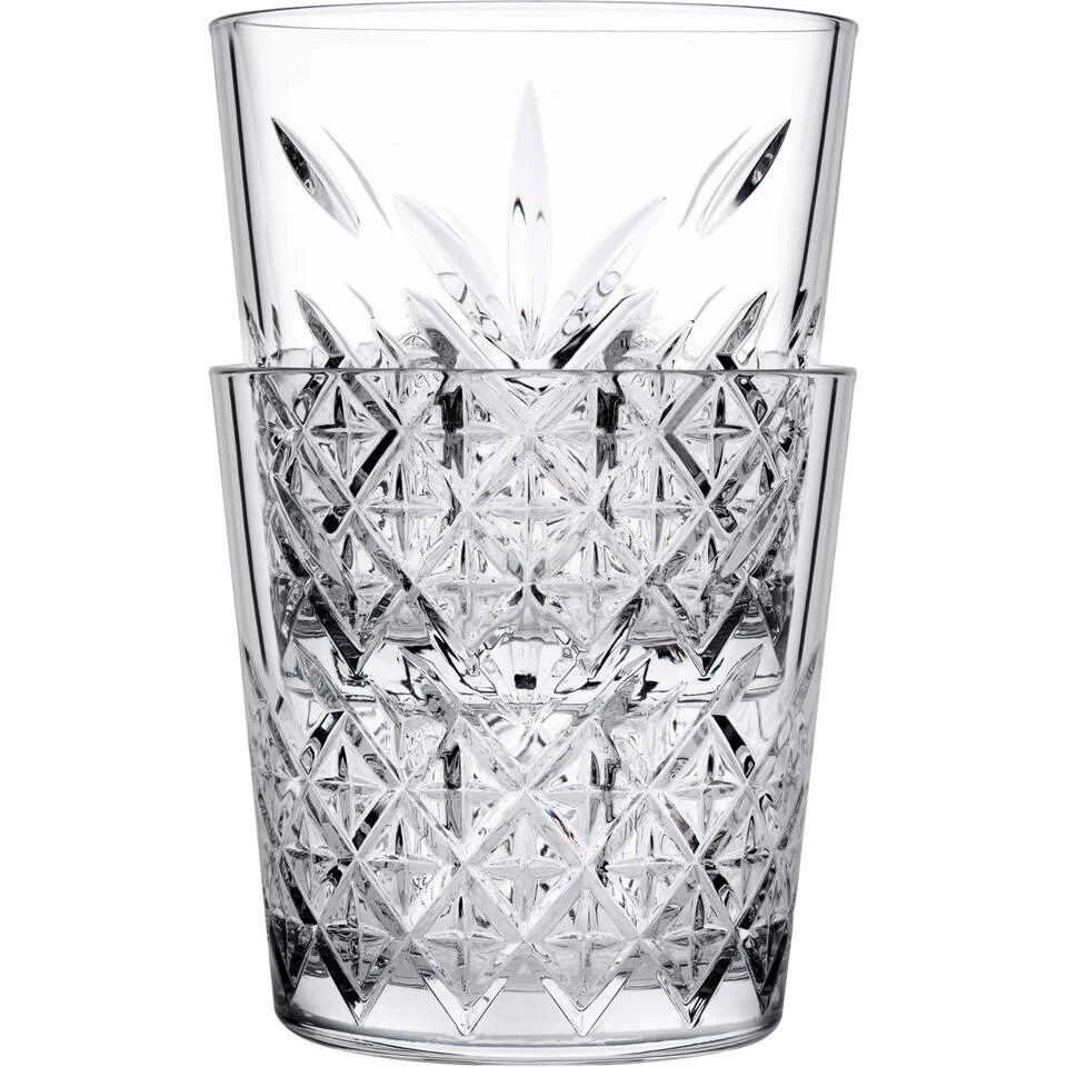Pasabahce Whisky Tumbler Glazen - 6x - Timeless Serie - Transparant - 340 Ml 6 Pasabahce Whisky Tumbler Glazen - 6x - Timeless Serie - Transparant - 340 Ml - Afbeelding 4