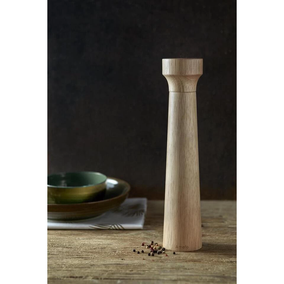 Amefa Peper-/zoutmolen 30 Cm Hout 4 Amefa Peper-/zoutmolen 30 Cm Hout - Afbeelding 2