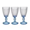 Vivalto - Luxe Wijnglazen Monaco Serie Set 6x Op Blauwe Voet 240 Ml 1 Vivalto - Luxe Wijnglazen Monaco Serie Set 6x Op Blauwe Voet 240 Ml -Het originele servies. 1000098292