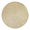Krumble Placemat Rond - PVC - Goud