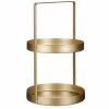Mica Decorations Etagere - 2-laags - Metaal - Goud - H41 X D25 Cm -Het originele servies. 1000100563