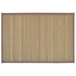VidaXL 6 St Placemats 30x45 Cm Bamboe Bruin