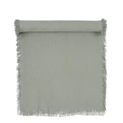 Mica Decorations Xavie Tafelloper Groen -Het originele servies. 1899203658 0111