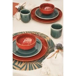 Mica Decorations Xavie Placemat Set Van 4 Off White -Het originele servies. 1980395887 0113