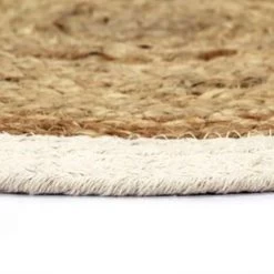 VidaXL Placemats 4 St Rond 38 Cm Jute En Katoen Natuurlijk -Het originele servies. 2f6e7dc3dcba4fd7888992e61a9081f1
