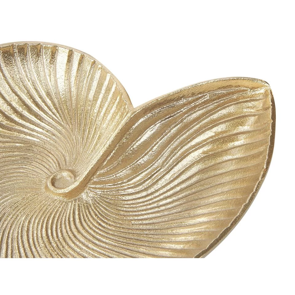 Beliani Decoratieve Schaal PERSEPOLIS - Goud Aluminium 6 Beliani Decoratieve Schaal PERSEPOLIS - Goud Aluminium - Afbeelding 4
