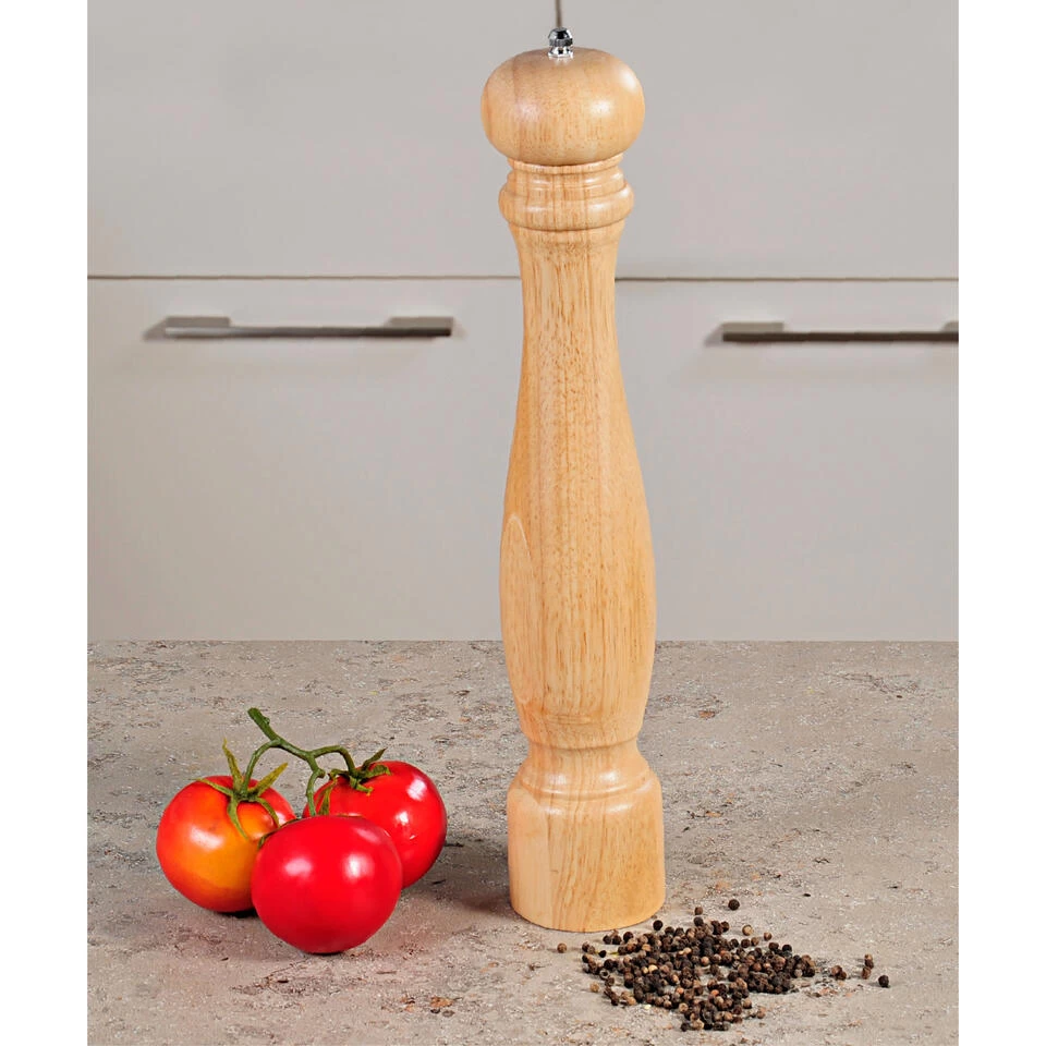 Kesper Peper- Of Zoutmolen - Hout - 40 Cm 4 Kesper Peper- Of Zoutmolen - Hout - 40 Cm - Afbeelding 2