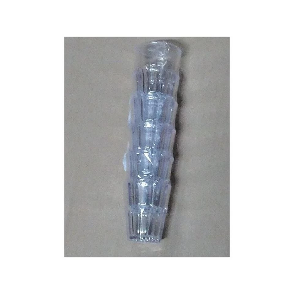 6x Shotglazen 4 Cl/40 Ml Van Onbreekbaar Transparant Kunststof 5 6x Shotglazen 4 Cl/40 Ml Van Onbreekbaar Transparant Kunststof - Afbeelding 3