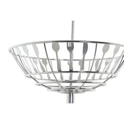 Items Fruitschaal - Etagere - 3-laags - Zilver - Bestek Patroon 8 Items Fruitschaal - Etagere - 3-laags - Zilver - Bestek Patroon -Het originele servies. 6eb96eb81b4b482892b437f925502b4e