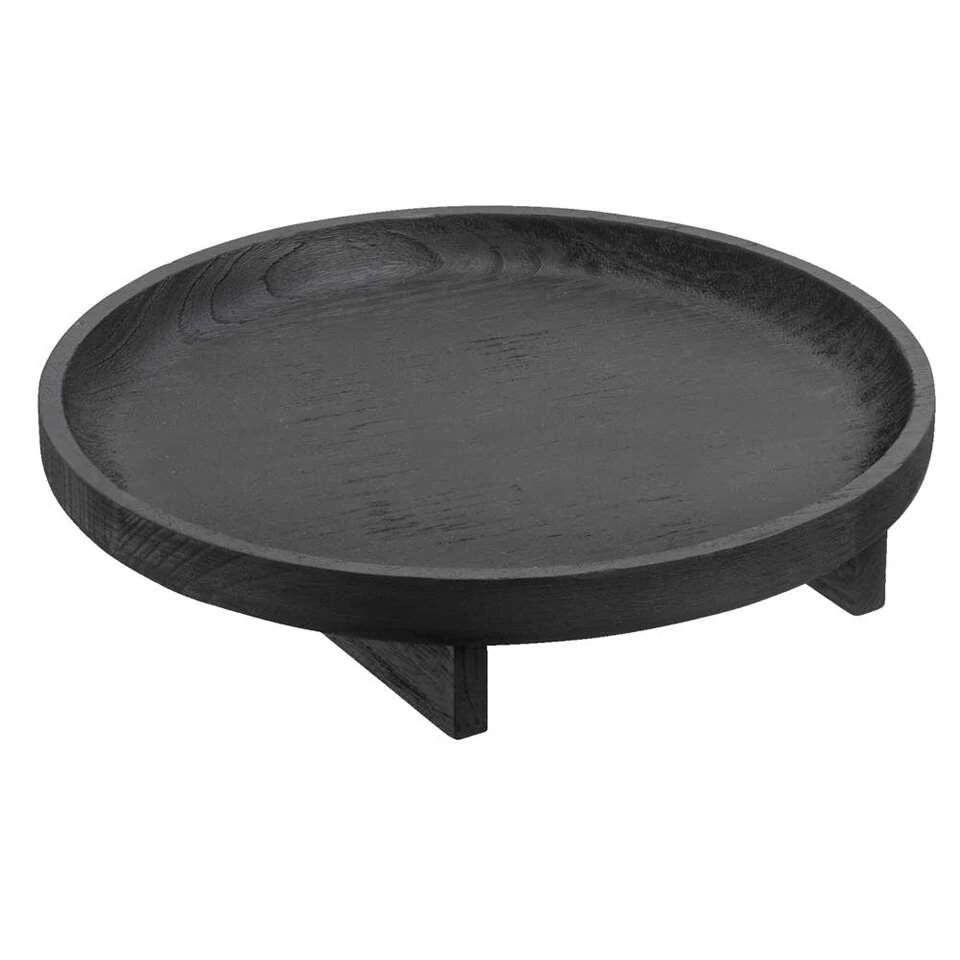 Dienblad Xam - Zwart - 7xØ35 Cm 3 Dienblad Xam - Zwart - 7xØ35 Cm