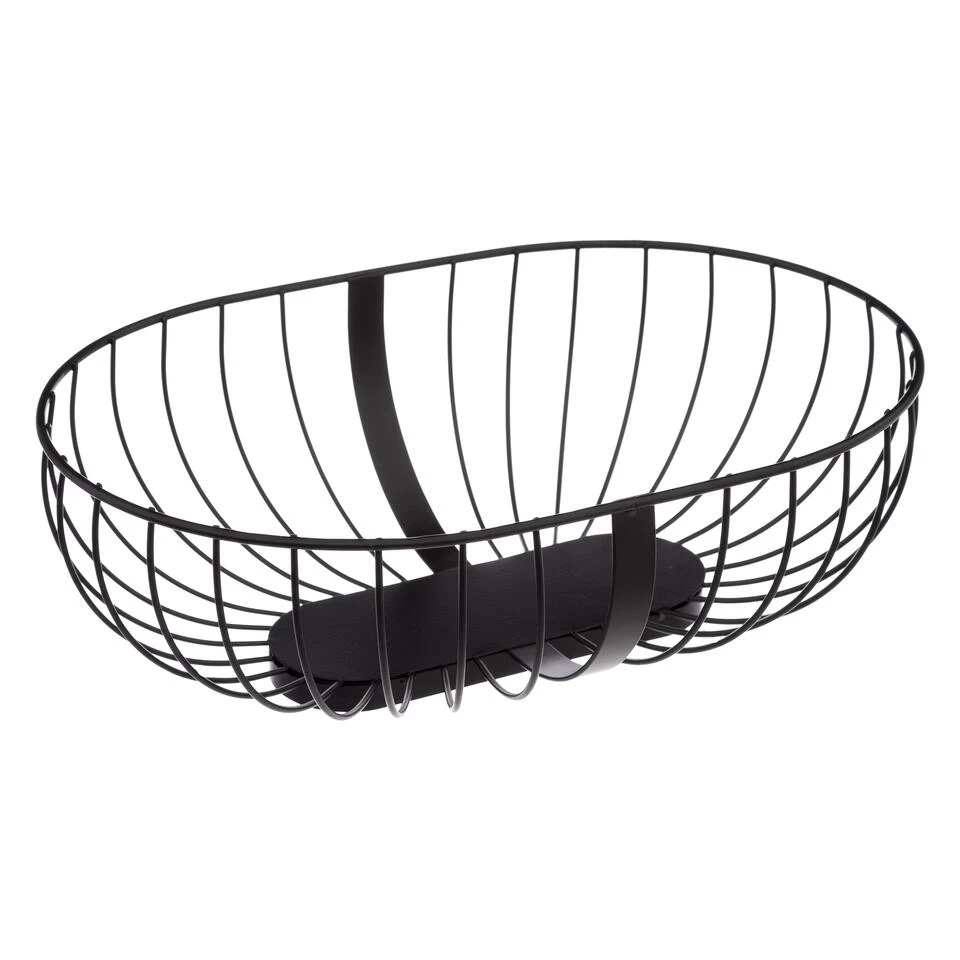 Secret De Gourmet Fruitschaal - Met Inzetbakje - Zwart-blauw 30x20 Cm 5 Secret De Gourmet Fruitschaal - Met Inzetbakje - Zwart-blauw 30x20 Cm - Afbeelding 3