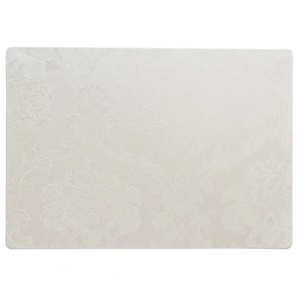 Wicotext Placemats - 4 Stuks - Amatista - Wit - 43 X 30 Cm 5 Wicotext Placemats - 4 Stuks - Amatista - Wit - 43 X 30 Cm - Afbeelding 3