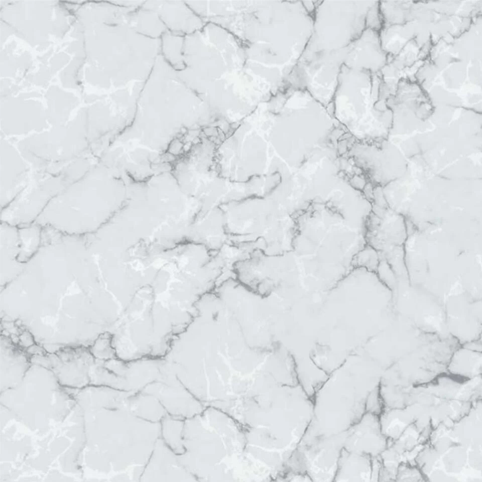 Bellatio Design Tafelzeil - Lichtgrijs - Marmer Look - 140 X 250 Cm 5 Bellatio Design Tafelzeil - Lichtgrijs - Marmer Look - 140 X 250 Cm - Afbeelding 3