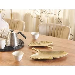 Beliani Decoratieve Schaal PALENQUE - Goud Aluminium -Het originele servies. 8e7bbbd04f404f029a3ef549bdb1912e