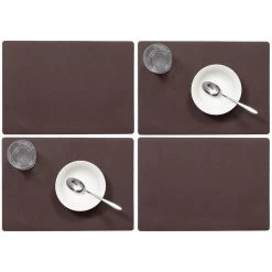 Wicotex Placemat Plain - Luxe - Bruin - 43 X 30 Cm 7 Wicotex Placemat Plain - Luxe - Bruin - 43 X 30 Cm -Het originele servies. 9378e51bc77b405da3d4a9ab032a6491