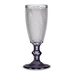 Vivalto - Luxe Champagneglazen Monaco Serie Set 6x Antraciet Voet 180 Ml -Het originele servies. 9b82ba20d9b6427587e52b9a32671995