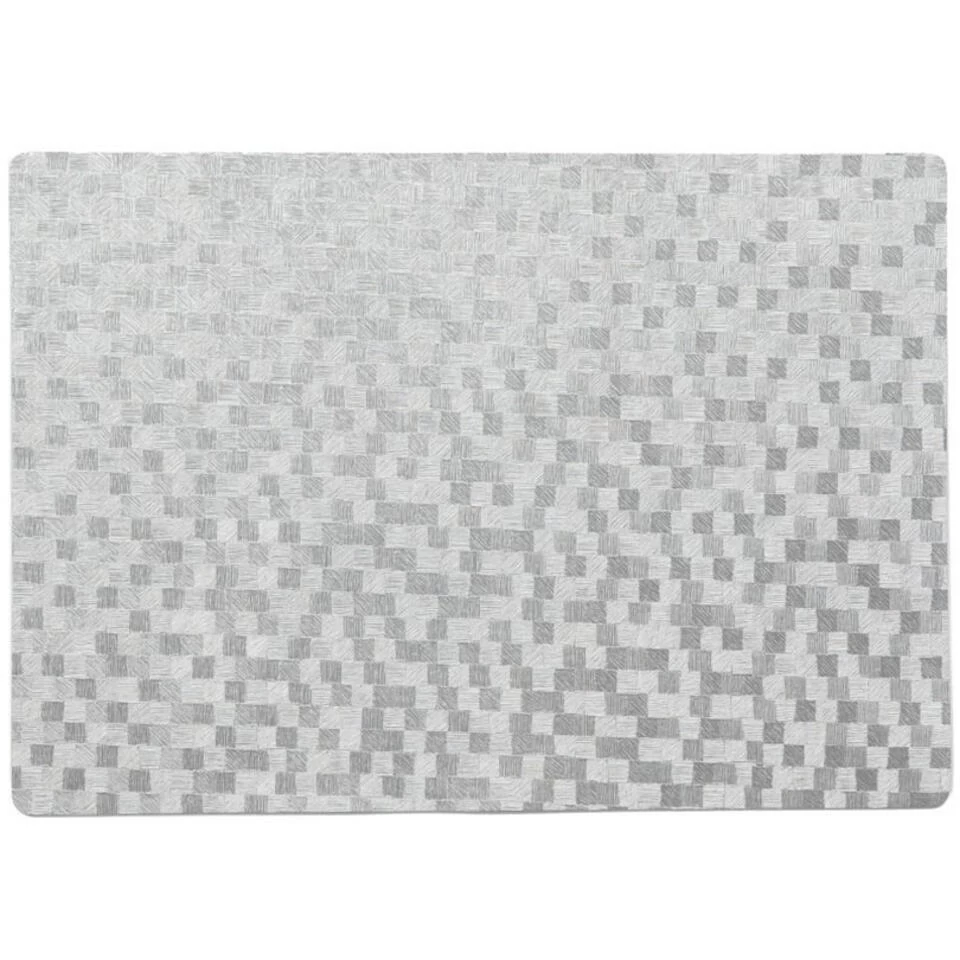 Wicotext Placemats - 4 Stuks - Stones - Zilver - 43 X 30 Cm 5 Wicotext Placemats - 4 Stuks - Stones - Zilver - 43 X 30 Cm - Afbeelding 3