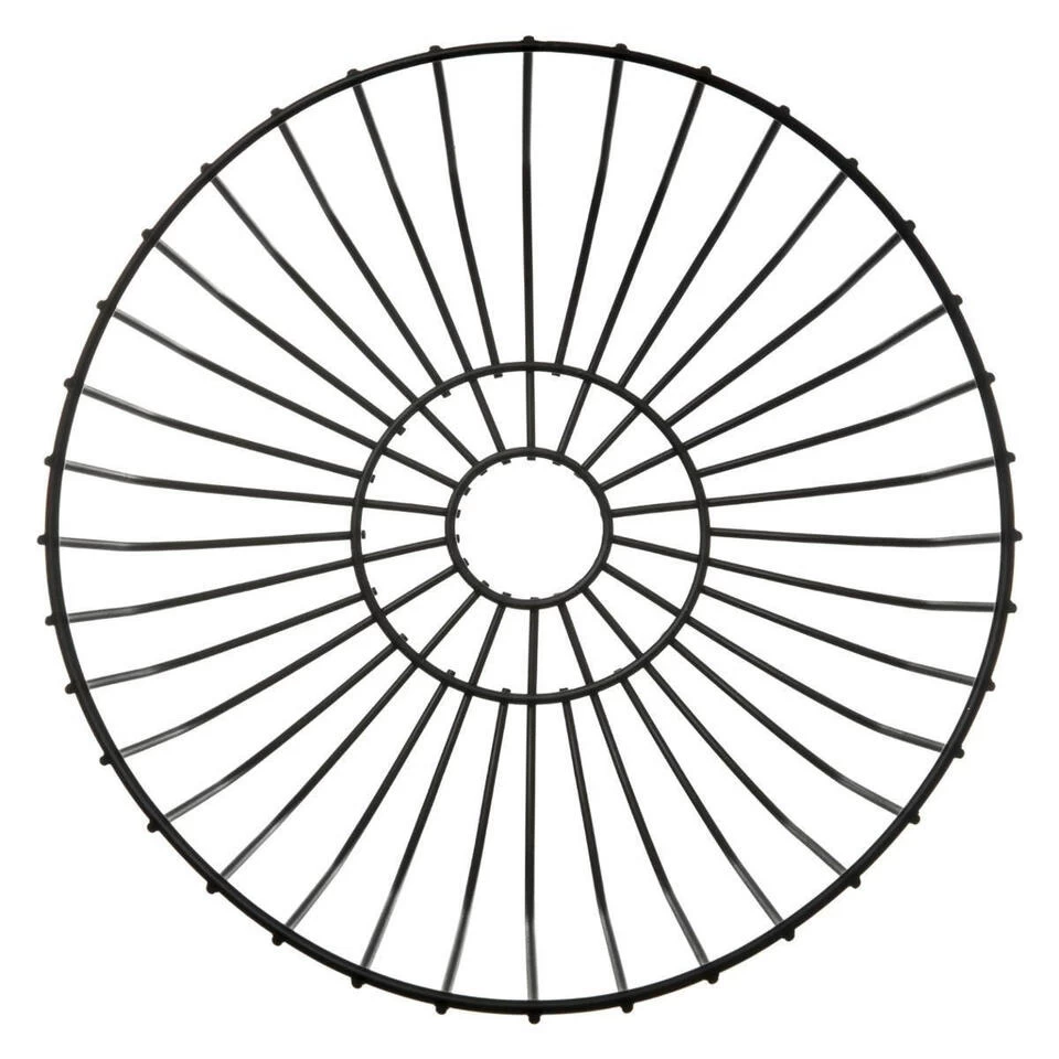 Secret De Gourmet Fruitschaal-fruitmand - Metaal - Zwart - D27 Cm 5 Secret De Gourmet Fruitschaal-fruitmand - Metaal - Zwart - D27 Cm - Afbeelding 3