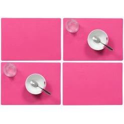 Wicotex Placemat Plain - Luxe - Fuchsia - 43 X 30 Cm 7 Wicotex Placemat Plain - Luxe - Fuchsia - 43 X 30 Cm -Het originele servies. ca3140bf23c345a5ac8e17cd4e19b4b0