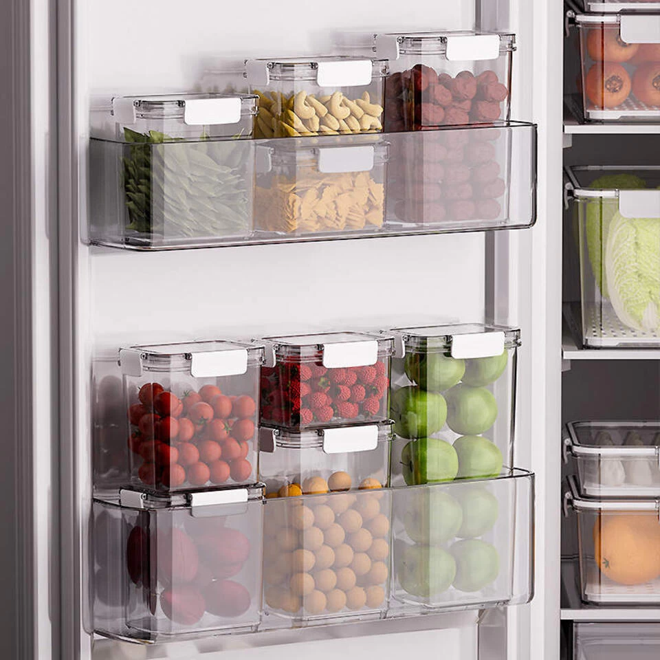 LW Collection Voorraadpotten 7 Stuks Met Stickers 4 LW Collection Voorraadpotten 7 Stuks Met Stickers - Afbeelding 2